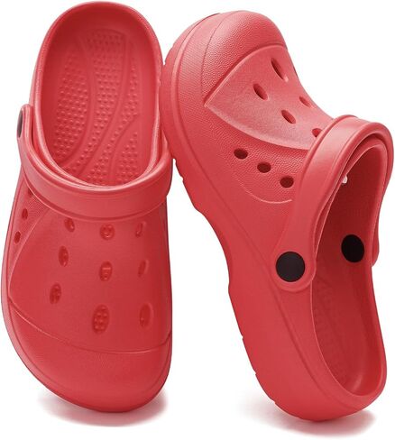 HEVA Women's Garden Clogs Breathable Beach Slip On Slippers Casual Summer Lightweight Quick Drying Water Sandals in Kuwait