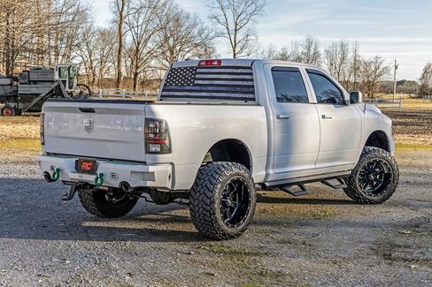 Rough Country SRX2 Adjustable Aluminum Steps for Ram 1500/2500/3500 (2010-2018) Crew Cab - Modular Running Boards with Slide-Adjust Steps in Saudi Arabia