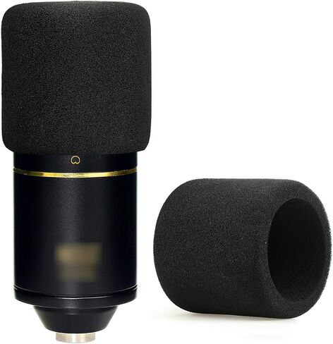 MXL 770 990 Microphone Stand with Pop Filter - Mic Suspension Boom Arm Stand with Windscreen, Cable Sleeve Compatible with MXL 770 990 Mics by YOUSHARES in Saudi Arabia