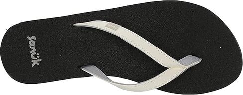 Sanuk Women's Yoga Spree 4, White/Black, 9 in Kuwait