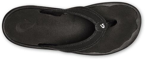 OLUKAI Ohana Women's Beach Sandals, Quick-Dry Flip-Flop Slides, Water Resistant, Wet Grip Soles & Compression Molded Footbed, Warm Taupe/Island Salt, 6 in Saudi Arabia