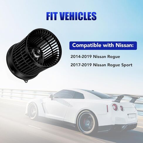 محرك منفاخ AC Front AC مع FONS FITS لعام 2014 2015 2015 2017 2018 2019 Nissan Rogue ، 2017-2019 Nissan Rogue Sport HVAC Heater. in Saudi Arabia