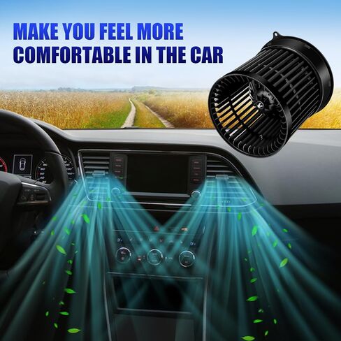 محرك منفاخ AC Front AC مع FONS FITS لعام 2014 2015 2015 2017 2018 2019 Nissan Rogue ، 2017-2019 Nissan Rogue Sport HVAC Heater. in Saudi Arabia