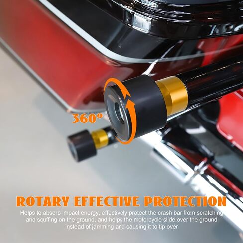 انزلاقات إطار الدراجات النارية anti protector لا تقطع الحماية المتساقطة M12-1.75mm × 60 مم سود in Saudi Arabia