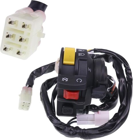 مقود مبتدئ إيقاف التشغيل المتبديل 37400-07G90 متوافق مع Suzuki Quadsport Z400 LTZ400 2003-2004 37400-07G11 37400-07G10 37400-07G00 KILL MEDIDENT in Kuwait