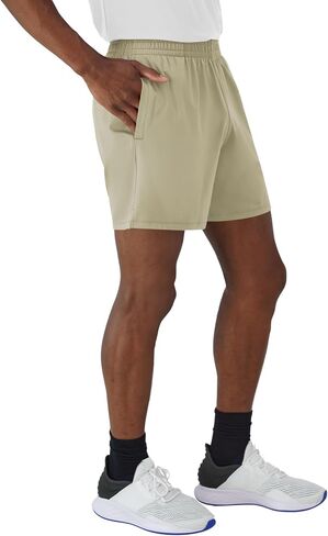 Hanes Men's Moves Performance, Athletic Moisture-Wicking Shorts with Pockets, 6" in Saudi Arabia