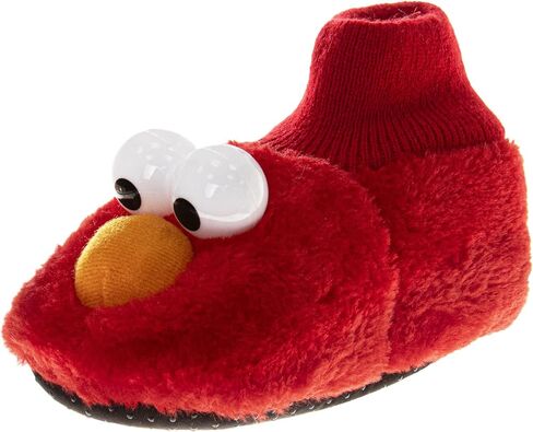 Sesame Street Baby Girls Cookie Monster Puppet Slipper, Blue, 5-6 Infant in Saudi Arabia