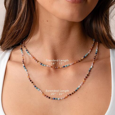 Lotus and Luna 3MM Necklace in Kuwait