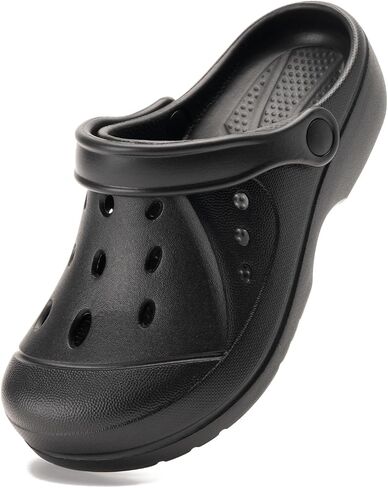 HEVA Women's Garden Clogs Breathable Beach Slip On Slippers Casual Summer Lightweight Quick Drying Water Sandals in Kuwait