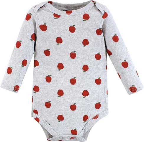 Hudson Baby Unisex Baby Cotton Long-Sleeve Bodysuits, Boy Magical Woodland, 18-24 Months in Saudi Arabia