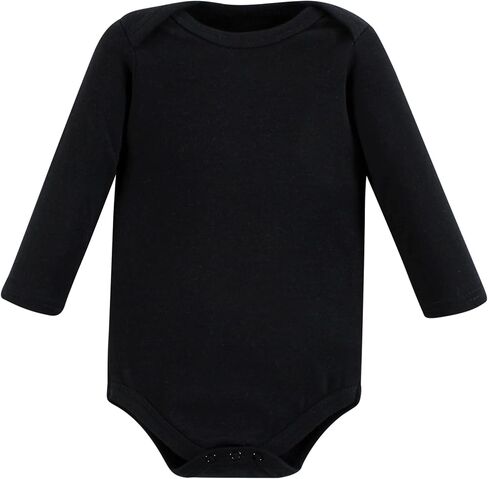 Hudson Baby Unisex Baby Cotton Long-Sleeve Bodysuits, Brown Bear 7-Pack, 18-24 Months in Kuwait