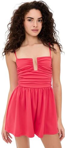 Susana Monaco Women's Carryover Rectangle Wire String Romper in Saudi Arabia