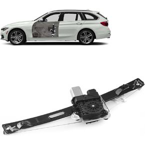 Rear Right Passenger Side Power Window Regulator with Motor Assembly Compatible with BMW 3 Series 323i 325i 328i 330i 335i M3 2006-2012 Replacement Window Lift Regulator Kit 748-469