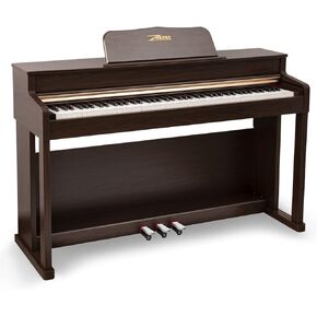 ZHRUNS Digital Piano,88 key Full Weighted Keyboard Piano,Heavy Hammer Keys with Touch Response Professional home Digital piano,3 Metal Pedals,Headphone Jack/MIDI Input/Output in Kuwait