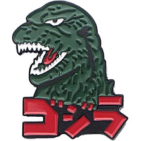 New Horizons Production Godzilla Monster Classic Logo Metal Enamel Pin_AB