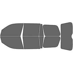 Rvinyl Window Tint Kit Compatible with Honda Pilot 2003-2008 - Front Precut Kit - 20%