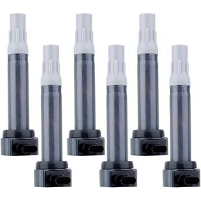 ECCPP Set of 6 Ignition Coils for Dodge Charger & Challenger Avenger Nitro Magnum Journey Grand Caravan for Chrysler Sebring 2.7L 3.5L 4.0L V6 2006-2012 4606869AA UF502 UF-609 4606869AB