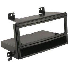 Scosche KA2070B Compatible with 2006-11 Kia Rio DIN w/Molded Pocket Dash Kit Black