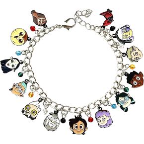 Hereemizine Owl Charm House Pracelet Pracelet للنساء الرجال