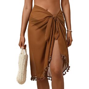 بدلة الاستحمام في Eicolorte Women Beach Sarong تغطية تغطية ملابس السباحة لملابس السباحة in Kuwait