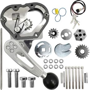 6 speed Reverse Gear with Cut-Off Switch & Adjustable Lever Compatible with Harley Davidson Trike Sidecar Motorcycle