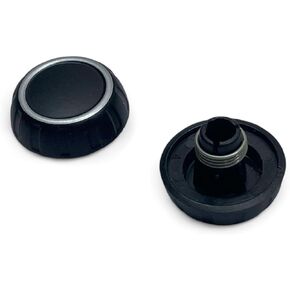 CDR24 Radio Rotary Button Knob Set for Porsche 997 Cayman Boxster 987 99764591300 2 PCS