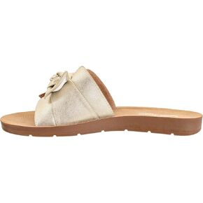 Corkys Footwear Women's Rock The Bowt Sandal - Comfortable And Cushioned Insoles, Wide Strap with Bow, Open Toe Design, Easy And Convenient Slip-On Design