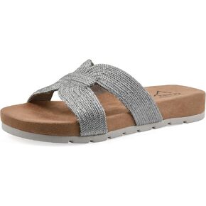 CLIFFS BY WHITE MOUNTAIN Women's Tindra Slide Sandal