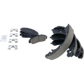 TRQ Brake Pads Ceramic Compatible with 2003-2007 Honda Accord 2006-2010 Civic