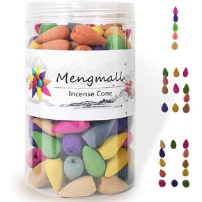 150 PCS مخروطات البخور للاشقاق الخلفي مخاريط مخاريط الرائحة الطبيعية لالتقاط الحوض الخلفي للبخور