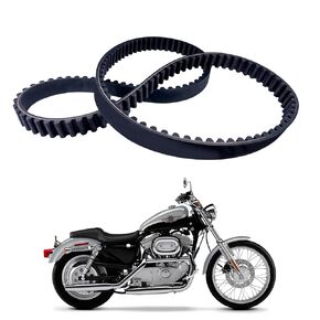 Rear Drive Belt 128T 1-1/8" Compatible with Harley Davidson Sportster 883 1200 Hugger XL XLH 883C 1200C 1200S Buell 1991-2003 Replace 40022-91 58-420 1204-0042 62-0945