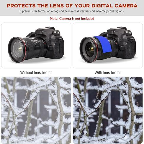Tydeux 25cm USB Lens Warmer, Lens Dew Heater Strip, Stepless Temperature Regulator, Condensation Prevention for Telescopes Camera DSLR Lens Telescope Eyepieces Less Than 3.15 inch (80mm) in Diameter in Saudi Arabia