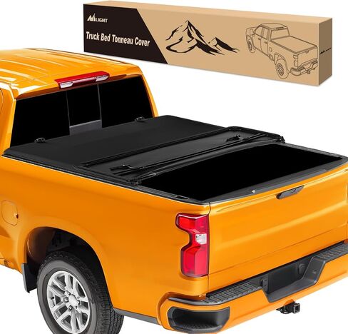 Nilight Soft Tri-fold Truck Bed Tonneau Cover Compatible with Chevy Colorado/GMC Canyon 2015 2016 2017 2018 2019 2020 2021 2022 2023 2024 2025-5.2ft in Saudi Arabia