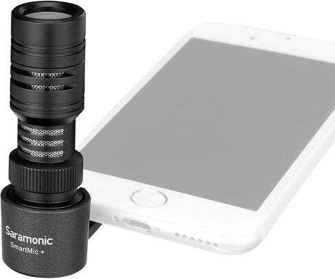 Saramonic SmartMic+Di | Directional Microphone with Lightning Connector for Apple iPhone & iPad in Saudi Arabia