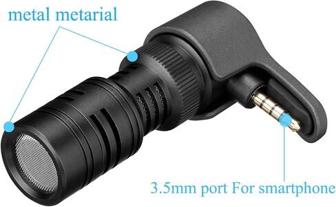 Saramonic SmartMic+Di | Directional Microphone with Lightning Connector for Apple iPhone & iPad in Saudi Arabia