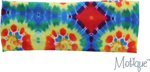 Motique Accessories Stretchy Tye Dye Knot Headband for Women andGirls (Vibrant) in Saudi Arabia