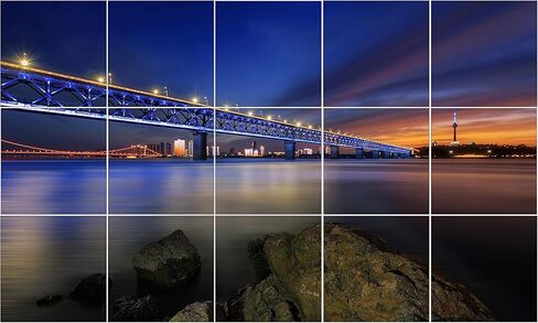 لوحة فنية ممتصة للصوت على شاطئ البحر لغروب الشمس، عبوة من 15 قطعة، الواح اسفنجية عازلة للصوت للاستوديو، بلاط حائط عازل للصوت 12 انش × 12 انش in Kuwait