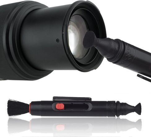 Professional Camera Cleaning Kit for DSLR Cameras (Canon, Nikon, Pentax, Sony) Including 1 Double Sided Lens Cleaning Pen / 1 Bottle of Optical Lens Cleaning Fluid / 1 Booklet of 50 Sheet in Saudi Arabia