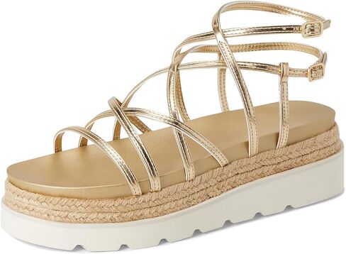 Raffia Platform Sandals for Women Raffia Espadrilles Slides Comfortable Open Toe Slip On Summer Beach Slides Sandals in Kuwait