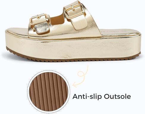 LUCKY STEP Women's Platform Slide Sandals Braided Adjustable Strap Flat Open Toe Summer Casual Shoes Beach Outdoor Wedge Woven Slipper in Saudi Arabia