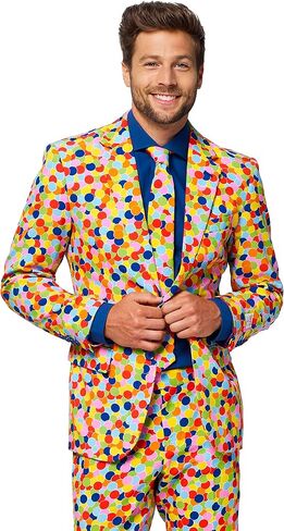 OPPOSUITS MEN PARTY FULLING CRANER PROM SUIT - سترة وسروال وربطة عنق in Kuwait