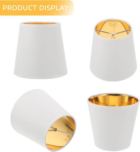 IMIKEYA مصباح طاولة بديل عاكس الضوء بجانب السرير، غطاء مصباح لغرفة المعيشة in Kuwait