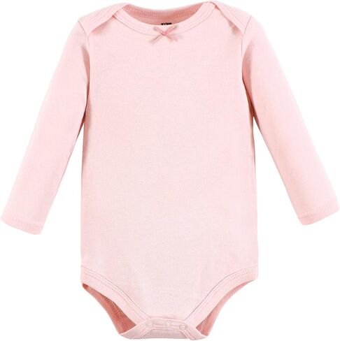 Hudson Baby baby girls 18878-24 Hudson Unisex Cotton Long Sleeve Bodysuits Buffalo Plaid Gold 18 24 Months, Buffalo Plaid Gold, 18-24 Months US in Saudi Arabia