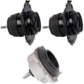 TRQ Engine & Transmission Mount Kit متوافق مع 15 Dodge Durango 14-16 Jeep Grand Cherokee