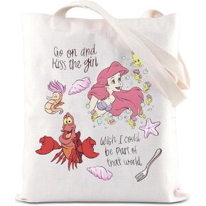 ENSIANTH Princess Inspired Gift Kingdom Gift Fairy Tale Lover Tote Bag Family Vacation Handbag