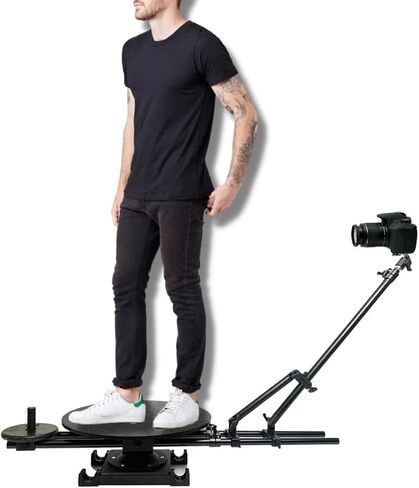 Glide Gear REVO 50 Video Camera Product Shot 360 Rotating Platform Rig in Saudi Arabia