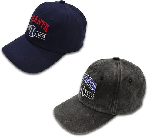 Embroidered City Vintage Classic 2-Pack Washed Denim and Color Snapback Caps for Men Women, Adjustable Fans Baseball Cap in Kuwait