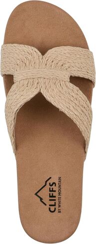 CLIFFS BY WHITE MOUNTAIN Women's Tindra Slide Sandal in Kuwait