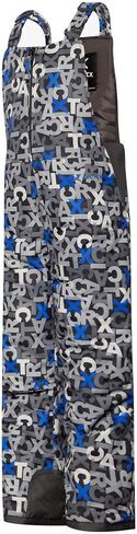 Arctix Infant/Toddler Chest High Snow Bib Overalls, Letter Toss Print Blue, 5T in Saudi Arabia