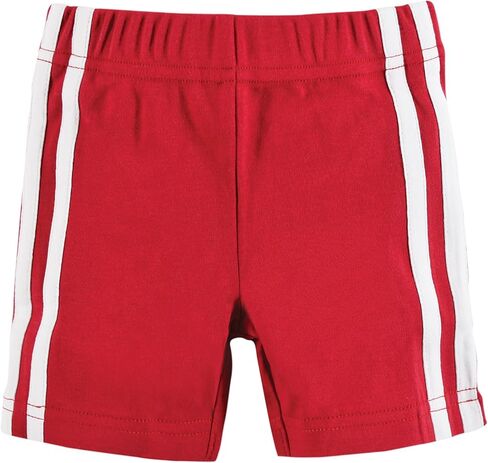 Hudson Baby Unisex Baby and Toddler Shorts Bottoms 4-Pack, Coral, 18-24 Months in Saudi Arabia